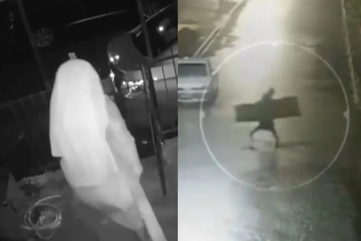 Delincuente se disfrazó de monja, Captura