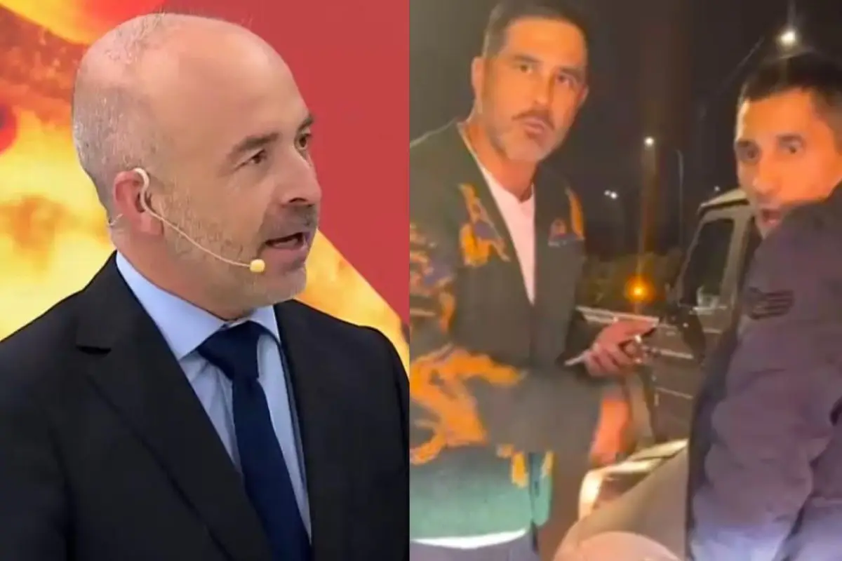 Claudio Bravo increpó a conductor ebrio ,Captura