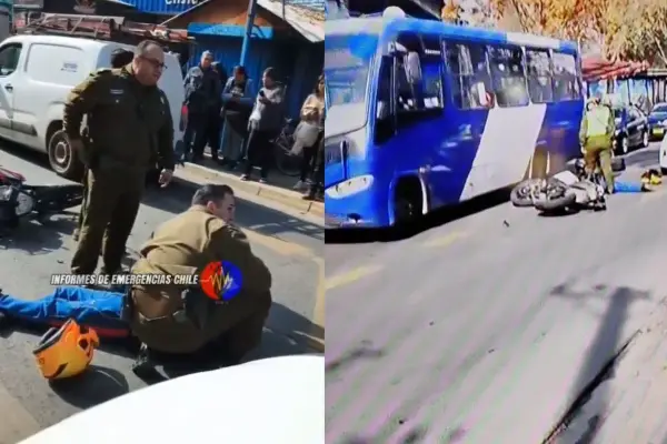 Violenta balacera en el centro de San Bernardo ,Captura