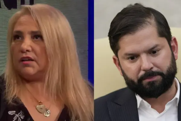 Latife Soto y Gabriel Boric ,Redes Sociales