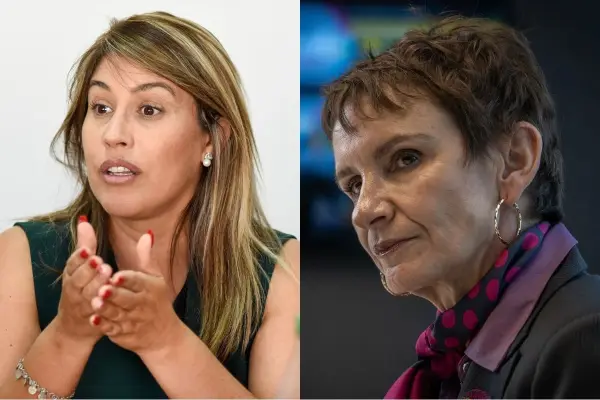 Paz Suárez y Carolina Tohá ,Archivo