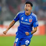 El \Tucu\ Hernández anotó el 1-0, red X
