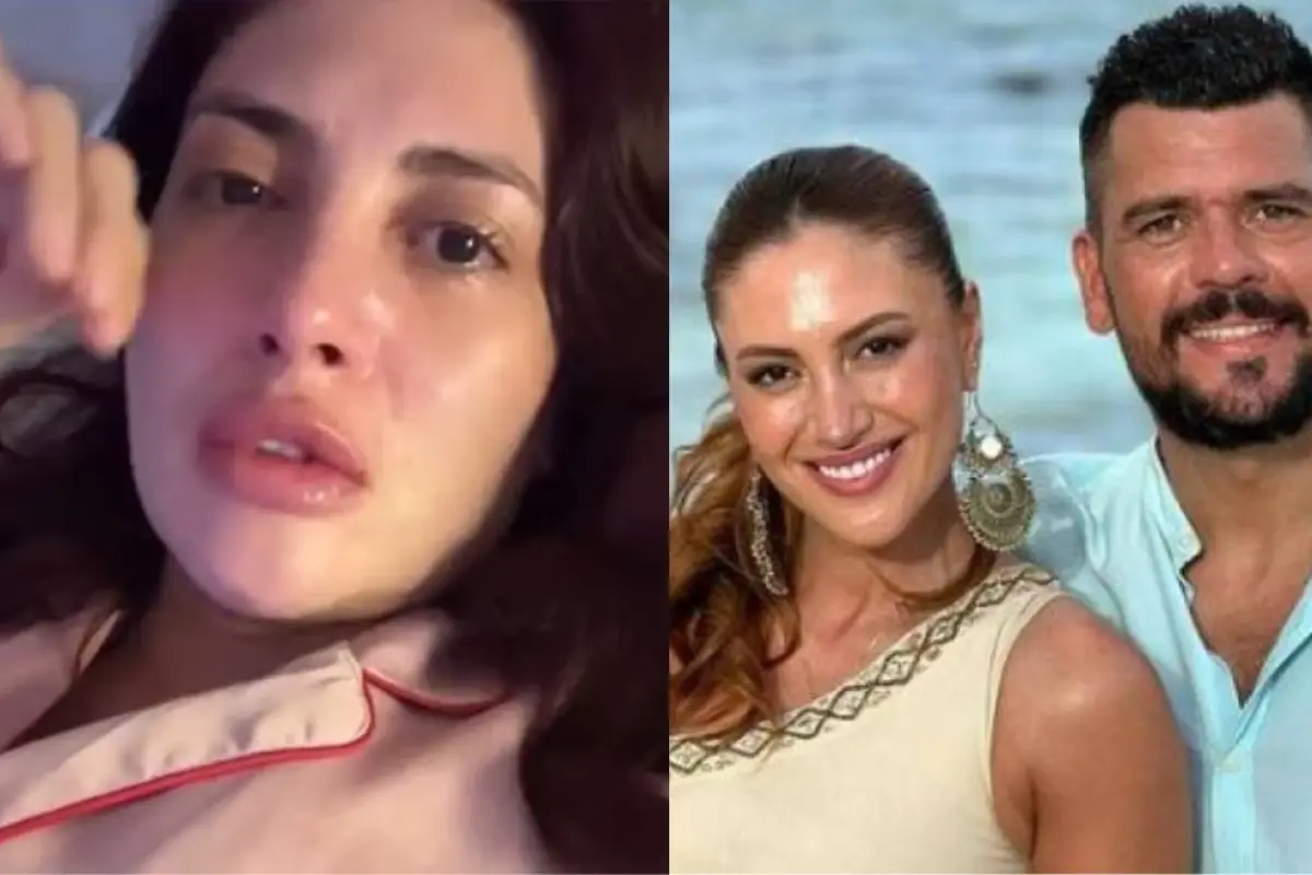 Karen Paola y su duro momento emocional, Captura de redes sociales