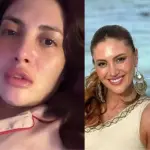 Karen Paola y su duro momento emocional, Captura de redes sociales