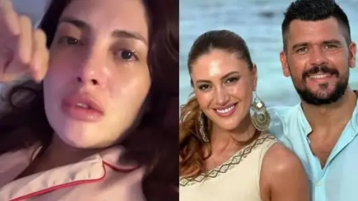 Karen Paola y su duro momento emocional, Captura de redes sociales