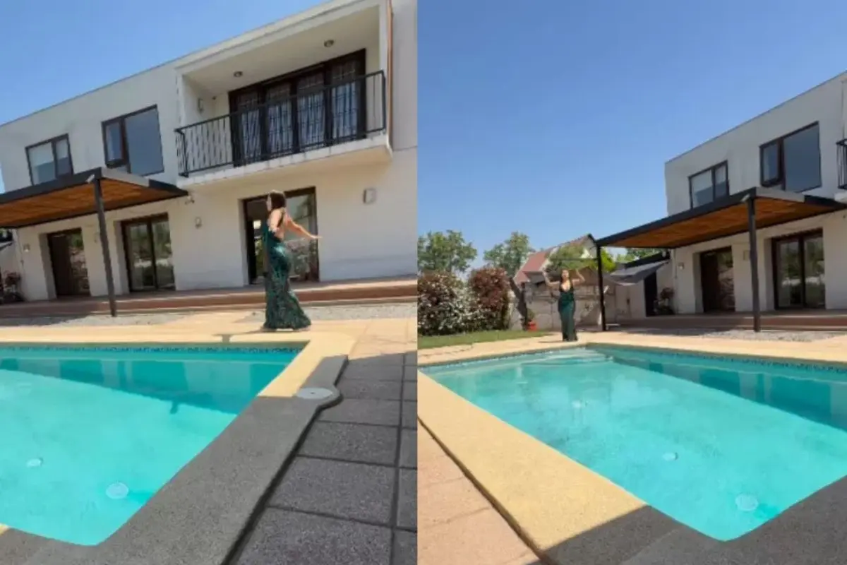 La lujosa casa de Naya Fácil en La Reina, Instagram