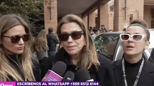 Carolina Arregui habla con los medios, Captura de pantalla