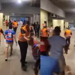 Hinchas de Colo Colo llegaron al Arena Castelao, Captura