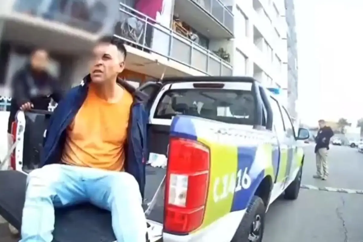 El sujeto fue detenido de manera inmediata, Captura