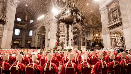 Lo cardenales del mundo eligen al nuevo Papa, red X