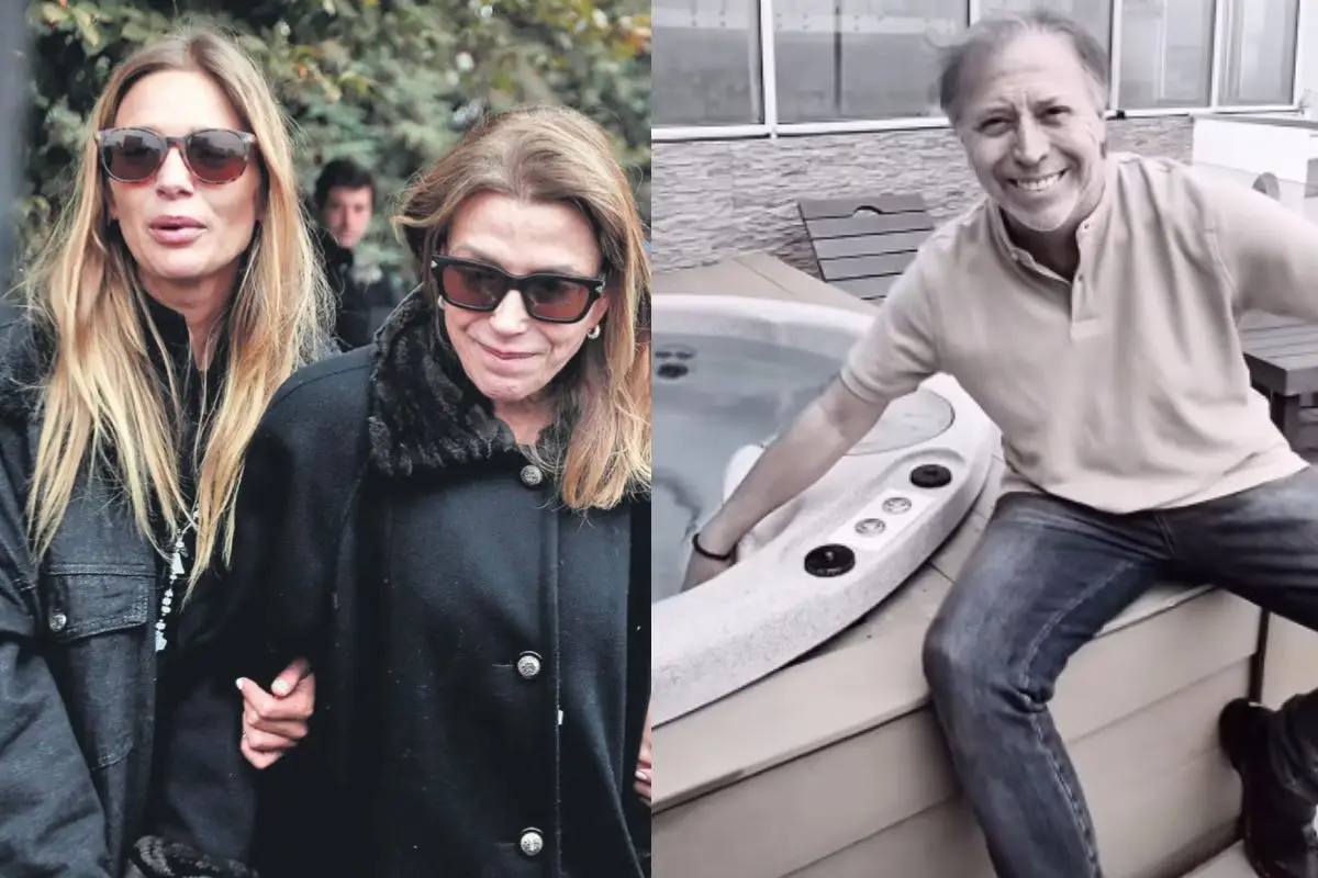 Mayte Rodríguez acompañó a su madre, red X