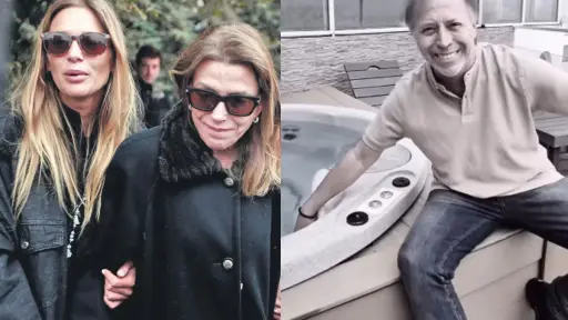 Mayte Rodríguez acompañó a su madre, red X