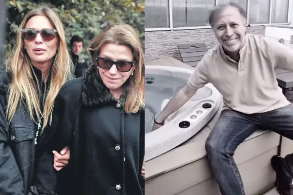 Mayte Rodríguez acompañó a su madre ,red X