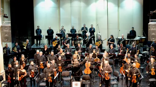 The League of Guitarists Plays King Crimson and Robert Fripp revivirá los clásicos del progresivo junto a la Orquesta de Cámara de Santiago, Cedida