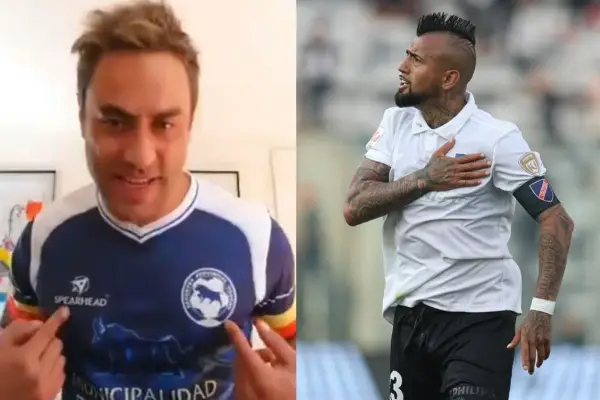Actor pide el retiro de Arturo Vidal ,Instagram