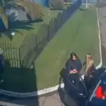 La mujer de negro recibió dos balazos, Captura