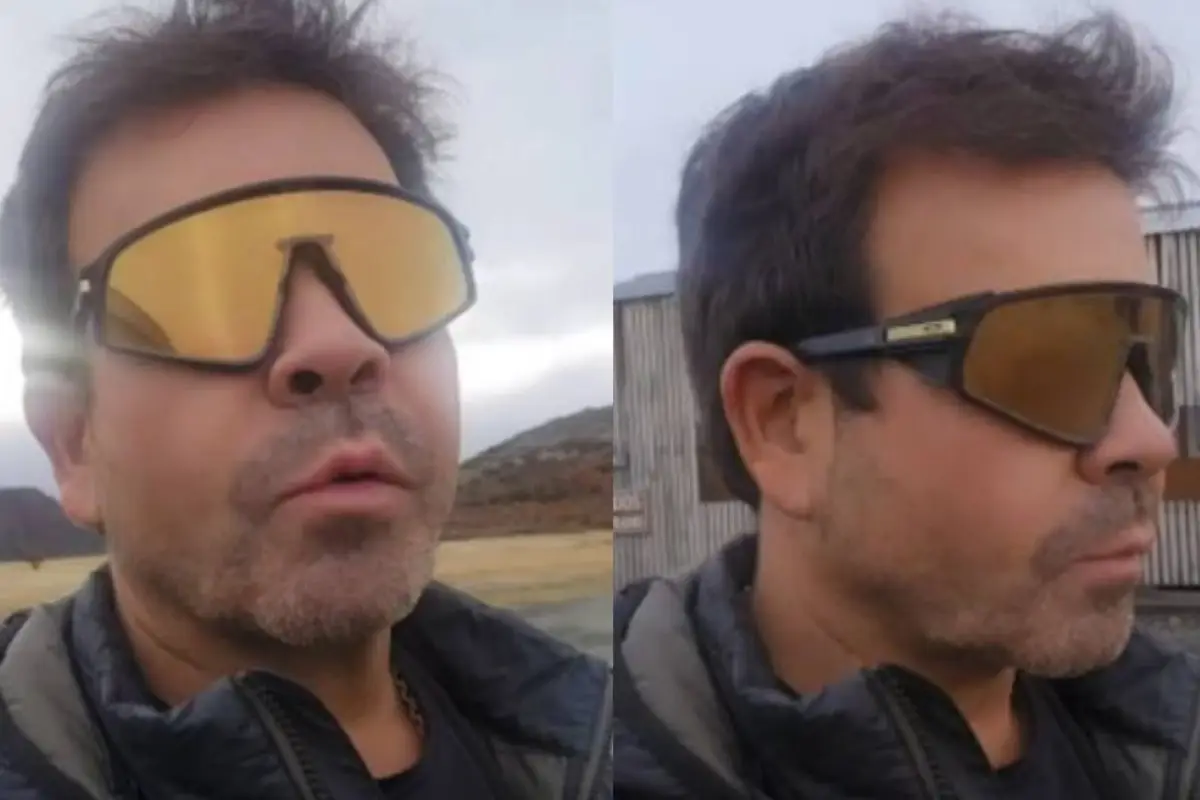 El relato de Nacho Gutiérrez en medio del terremoto de Magallanes, Nacho Gutiérrez | Instagram