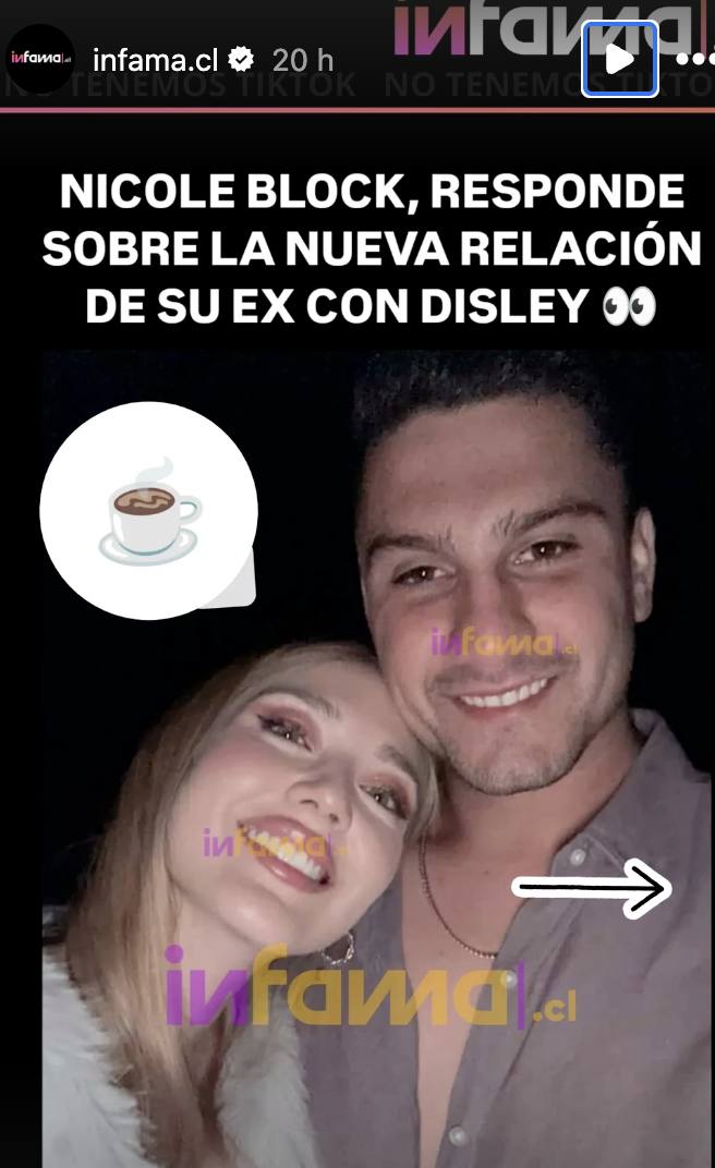 Disley Ramos andaría con el ex de Nicole Block - Instagram