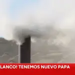 Humo blanco en el Vaticano, Captura de pantalla