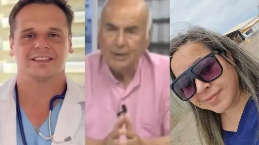 Tres de las víctimas de accidente aéreo, red X