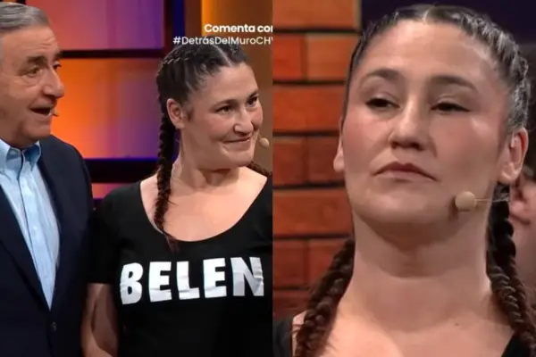Belén Mora volvió a Detrás del Muro  ,Chilevisión