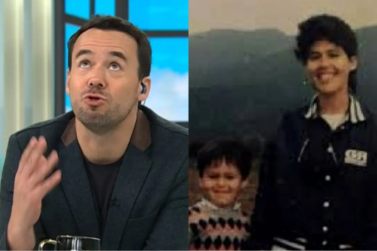 Eduardo de la Iglesia recordando a su madre, Captura de pantalla