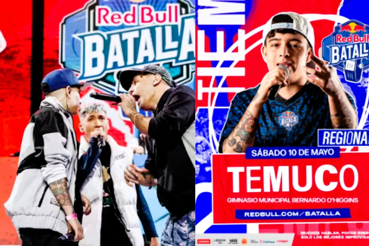 Red Bull Batalla Chile 2025: Llega a Temuco, conoce todo sobre el evento, Cedido
