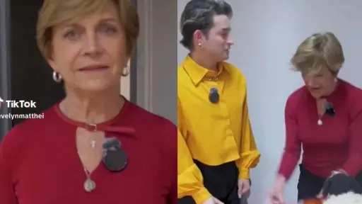 Evelyn Matthei desarrolla su faceta actoral, Captura