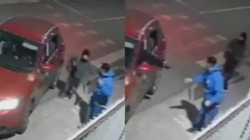 Delincuentes le devuelven billetera a víctima de robo, Captura