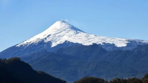 El Volcán Villarrica fue escenario de la tragedia, Agencia Uno