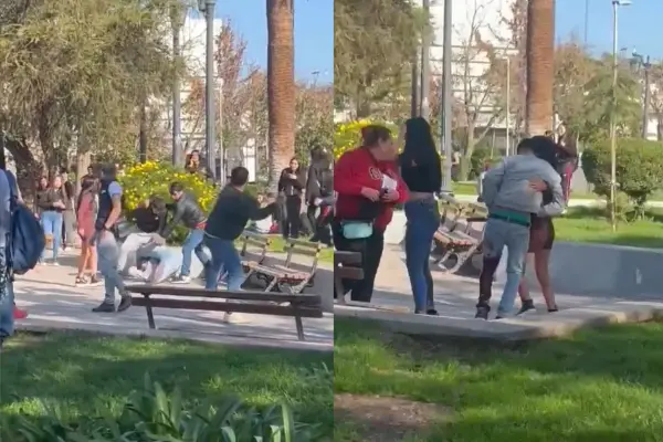 Joven murió apuñalado en Plaza de Melipilla ,Captura