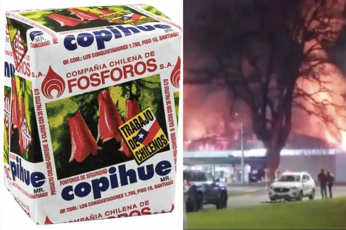 fósforos copihue