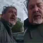 Hombre que atropelló a dos personas en Providencia, Captura de pantalla