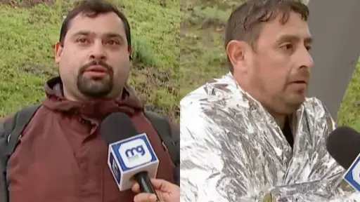 Testimonio de pasajeros de bus volcado, Captura de pantalla