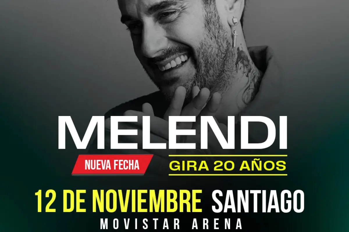 Melendi nueva fecha , Cedida