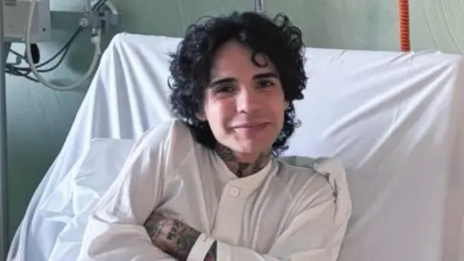 Leo Méndez Jr. hospitalizado, Captura de pantalla