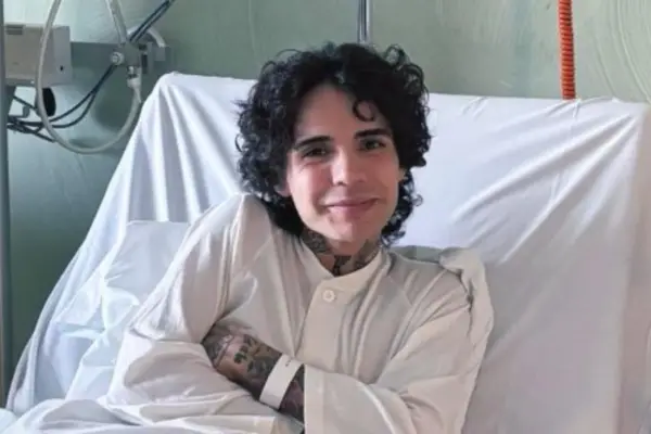 Leo Méndez Jr. hospitalizado ,Captura de pantalla