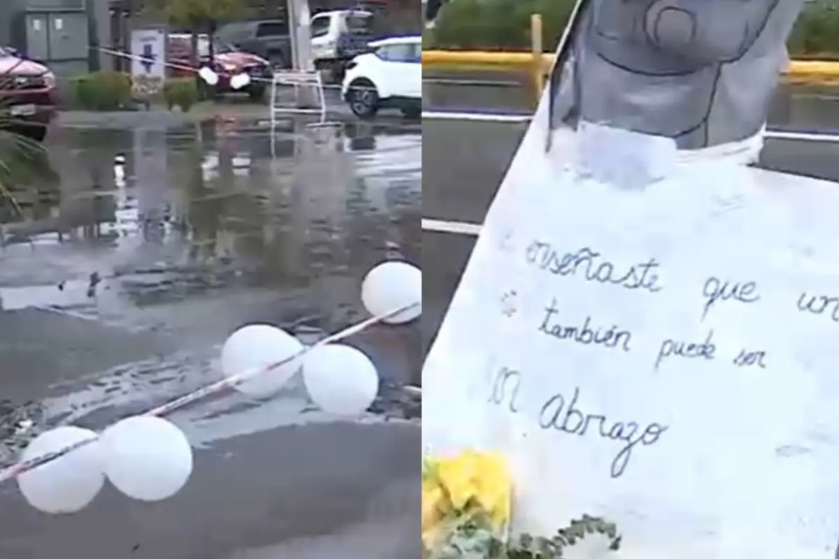 La bencinera Copec se ubica en Salvador con Santa Isabel, Captura