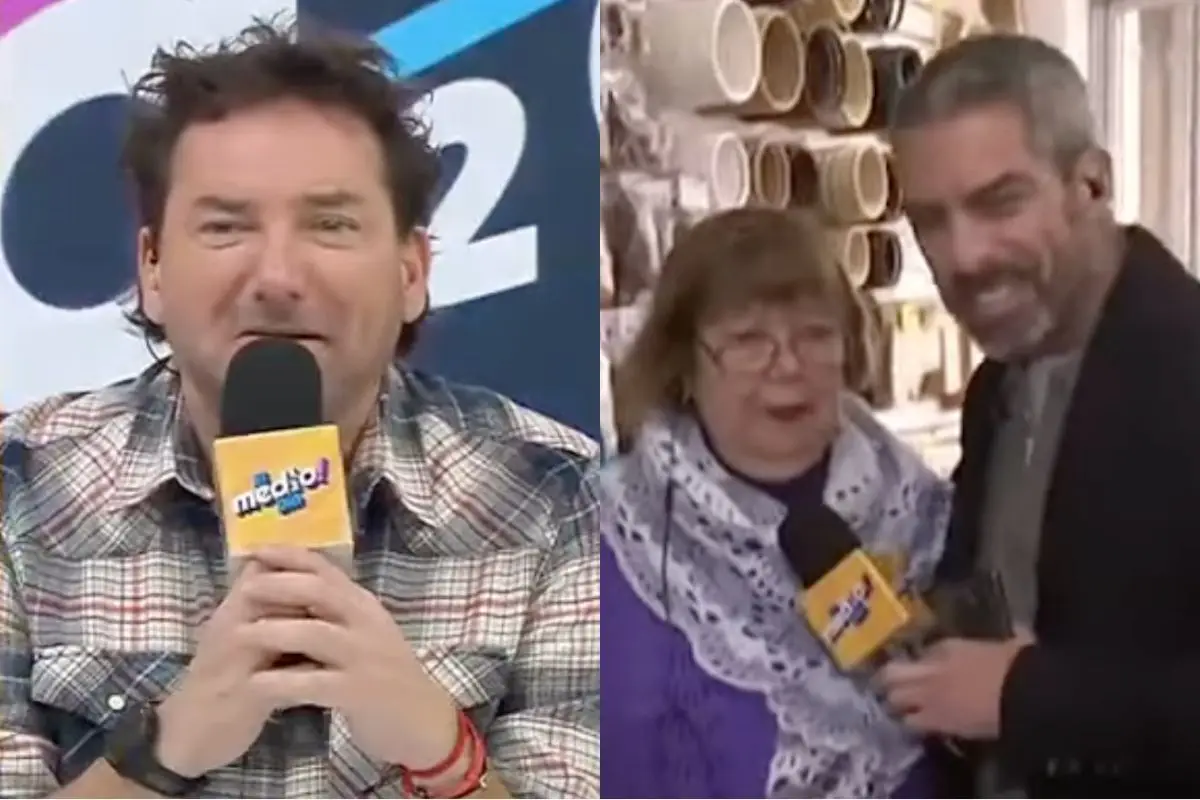 Daniel Fuenzalida y el lapsus del notero, Captura de pantalla