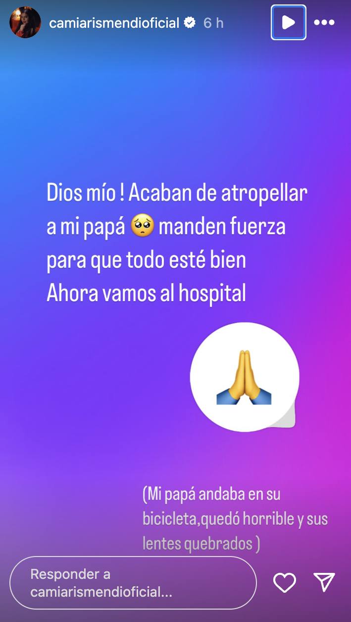 Este fue el triste posteo de la ex Tierra Brava - Instagram