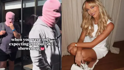 Un particular reto cumplió la influencer australiana, Instagram