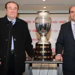 Nicolás Leoz presentando la Copa América de Chile 2015, Agencia Uno