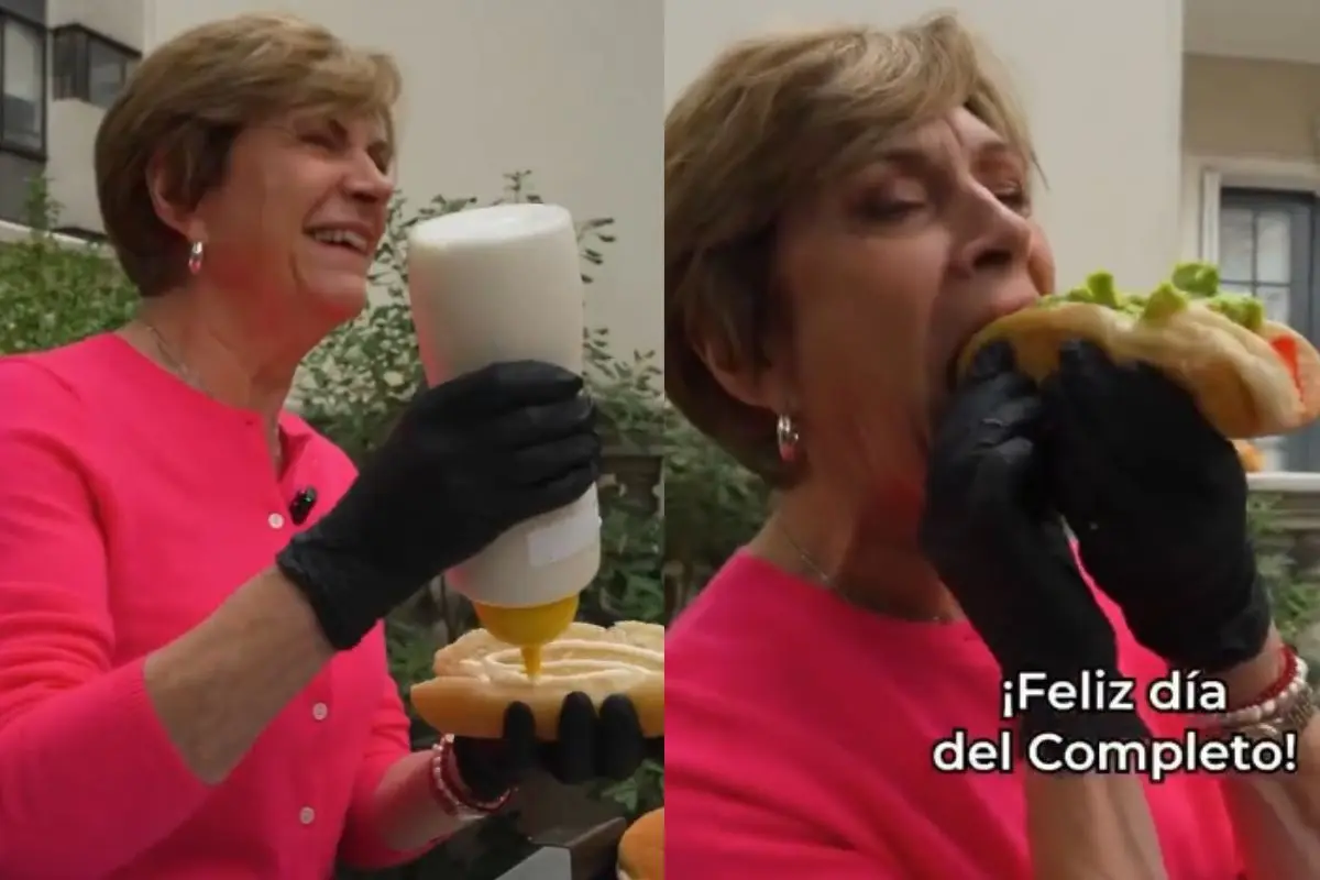 Cada uno con su estilo, parece decir la candidata, Captura