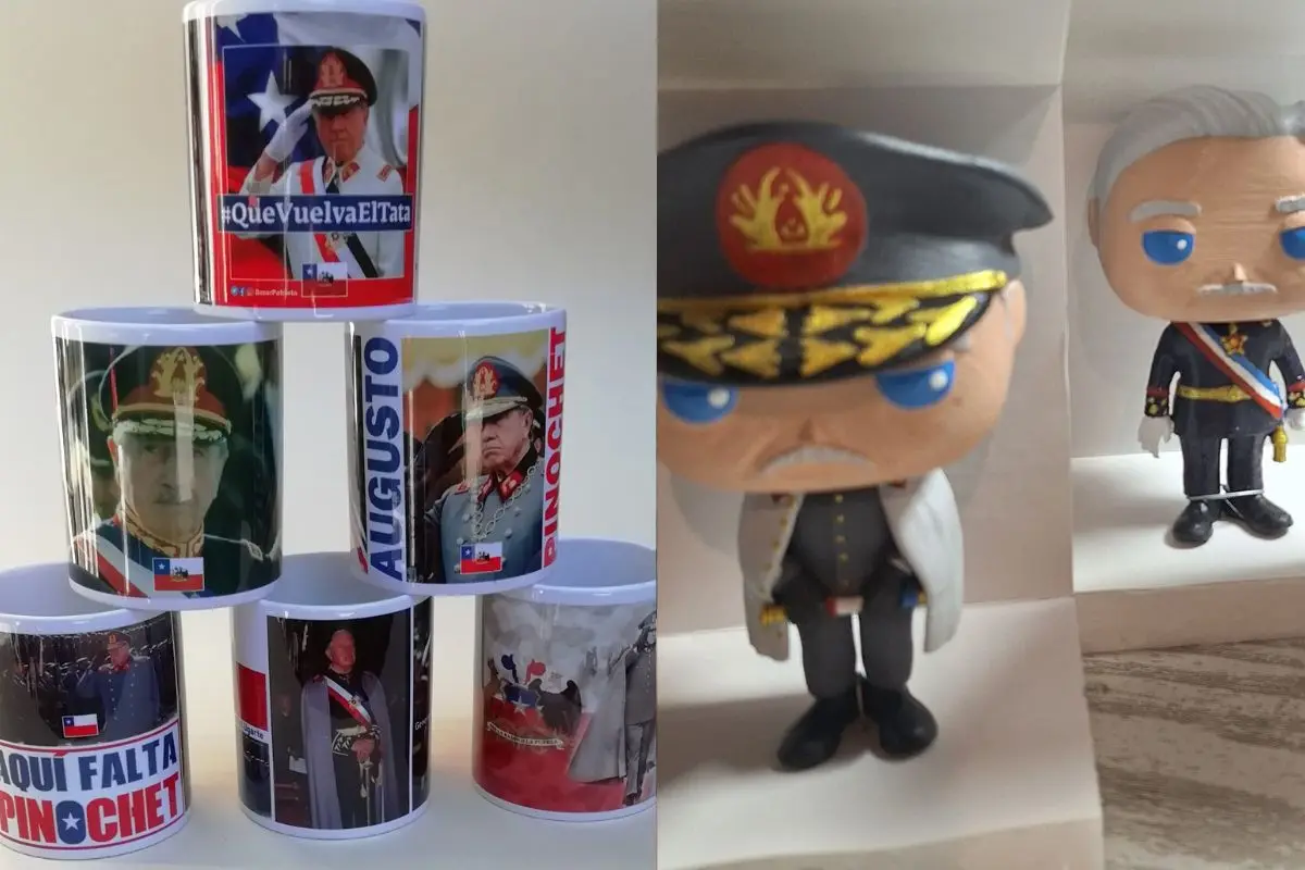 Los admiradores del General Pinochet, red X