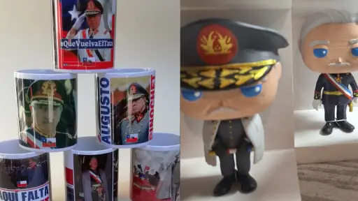 Los admiradores del General Pinochet, red X