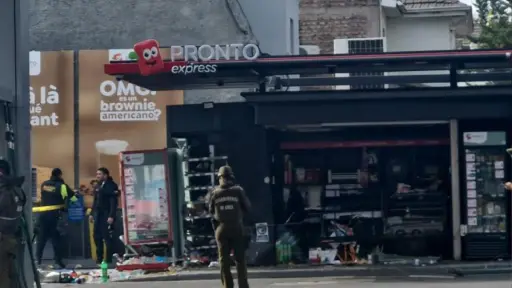 Dos muertos se registraron en estación de servicio, Agencia Uno