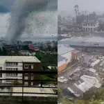 La fuerza de la naturaleza generó estragos en Puerto Varas, red X