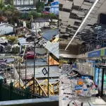 Un tornado generó estragos en Puerto Varas, red X