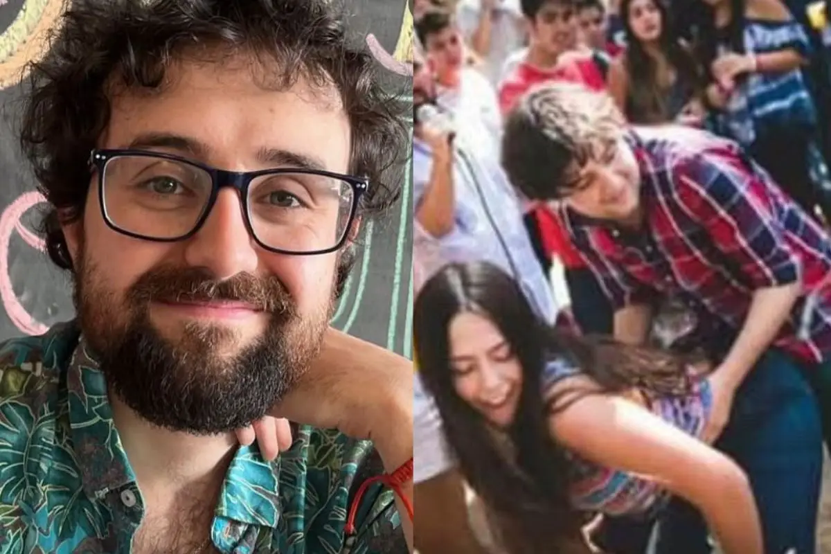 Brunito en sus años como universitario, Instagram