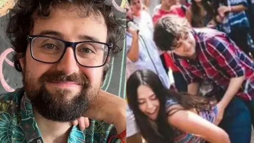 Brunito en sus años como universitario, Instagram